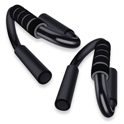 Push up Bar S Shapes Non-Slip Fitness Stand Exercise Grips Strength Workout Equipment Home Gym